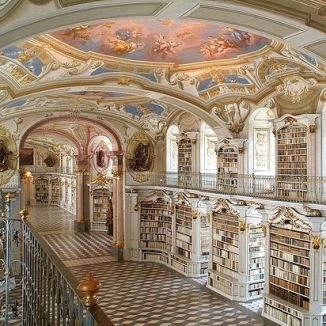 Library at the Benedictine Monastery of Admont